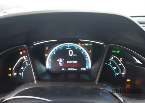 2021 Honda Civic Ex из США, поврежденный, VIN 19XFC1F36ME003653